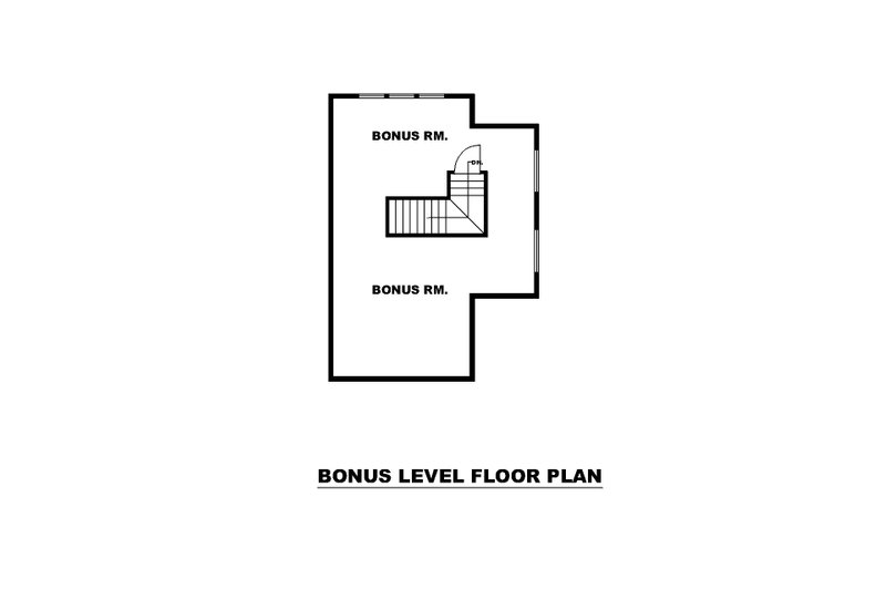 House Design - Floor Plan - Upper Floor for Farmhouse House Plan #117-1035 - 4 bed, 3 bath