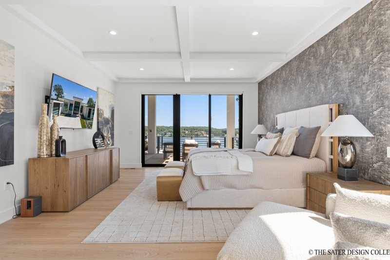 Architectural House Design - Interior - Master Bedroom 4 for Contemporary House Plan #930-546 - 3 bed, 3.5 bath