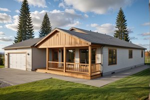 Traditional Exterior - Front Elevation Plan #117-158