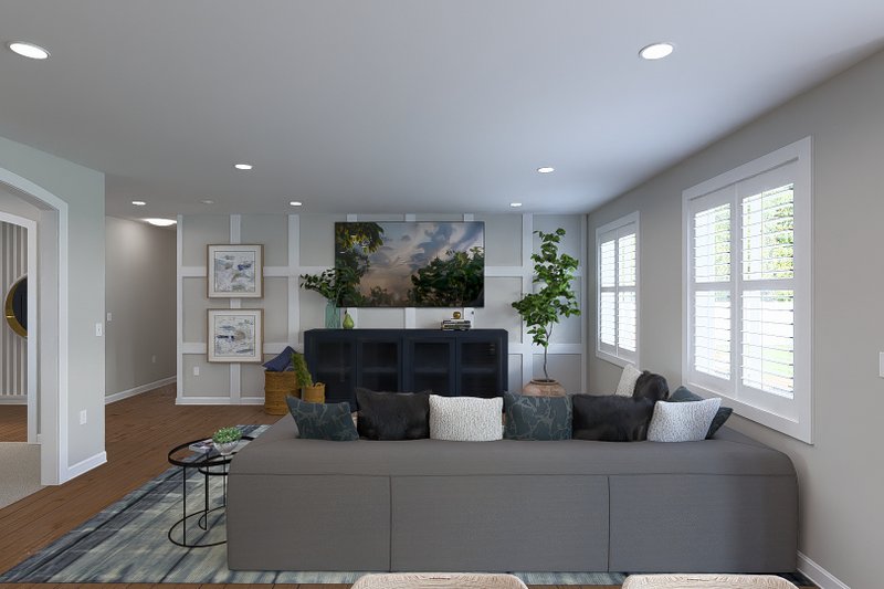 Home Plan - Interior - Family Room 2 for Farmhouse House Plan #1060-218 - 3 bed, 2 bath