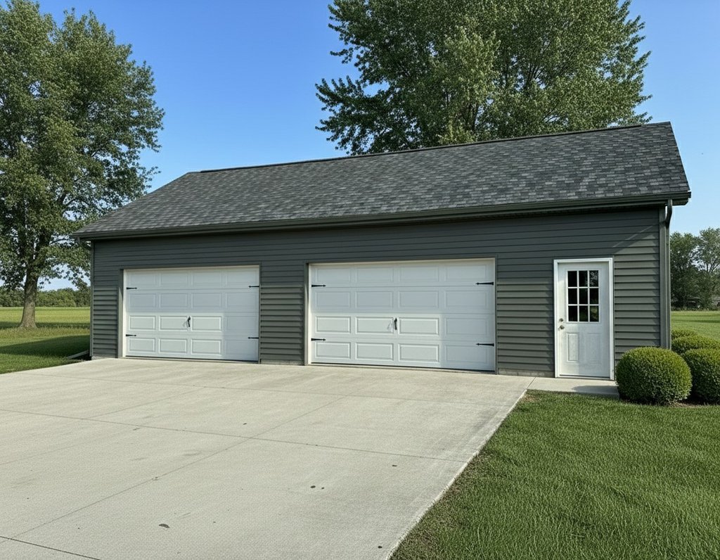 Exterior - Front Elevation 2 for Ranch House Plan #22-548, 0 bath