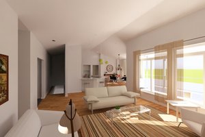 Interior - Other 2 for Traditional House Plan #126-237 - 2 bed, 2 bath