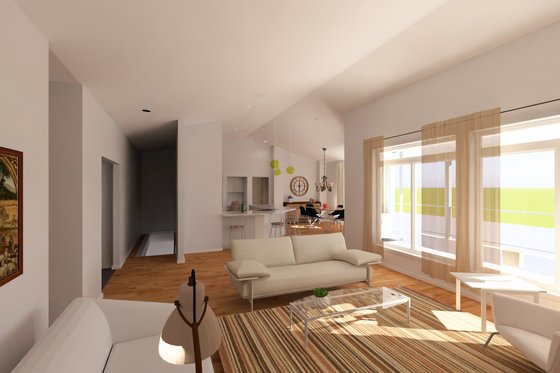 Interior - Other 2 for Traditional House Plan #126-237 - 2 bed, 2 bath