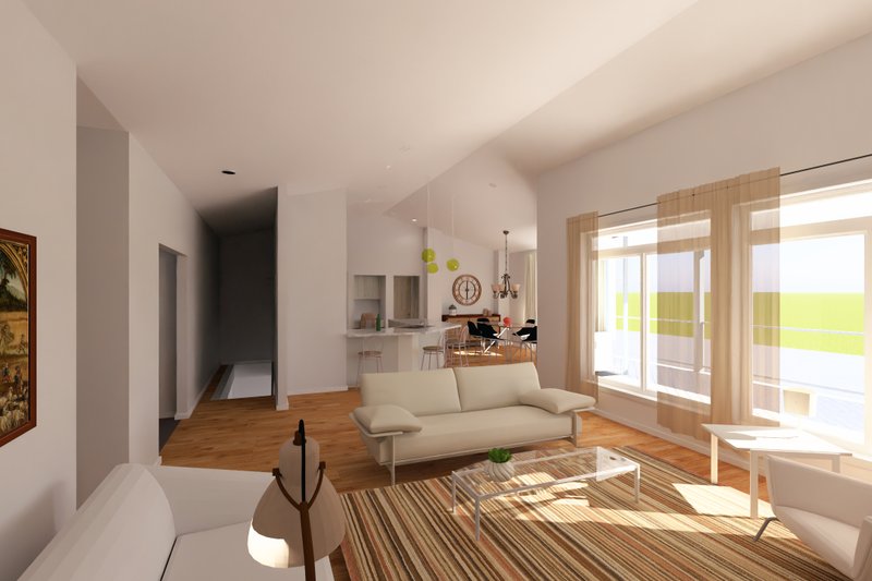 House Blueprint - Interior - Other 2 for Traditional House Plan #126-237 - 2 bed, 2 bath