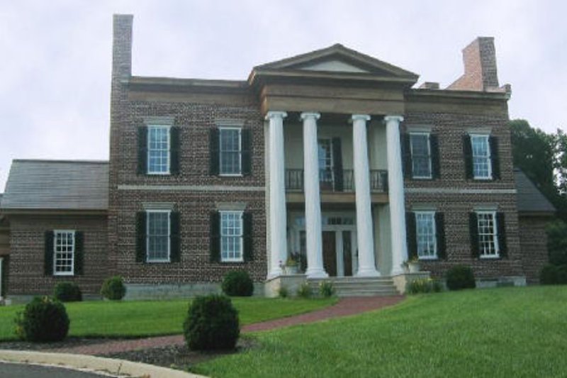 House Plan Design - Exterior - Other Elevation 1 for Classical House Plan #137-242 - 4 bed, 4 bath