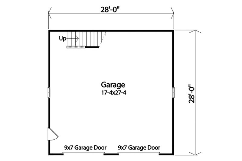 Dream House Plan - Floor Plan - Main Floor for Country House Plan #22-577, 0 bath