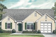 Traditional Style House Plan - 3 Beds 2 Baths 1151 Sq/Ft Plan #453-61 