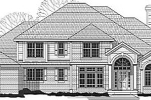 Traditional Exterior - Front Elevation Plan #67-240