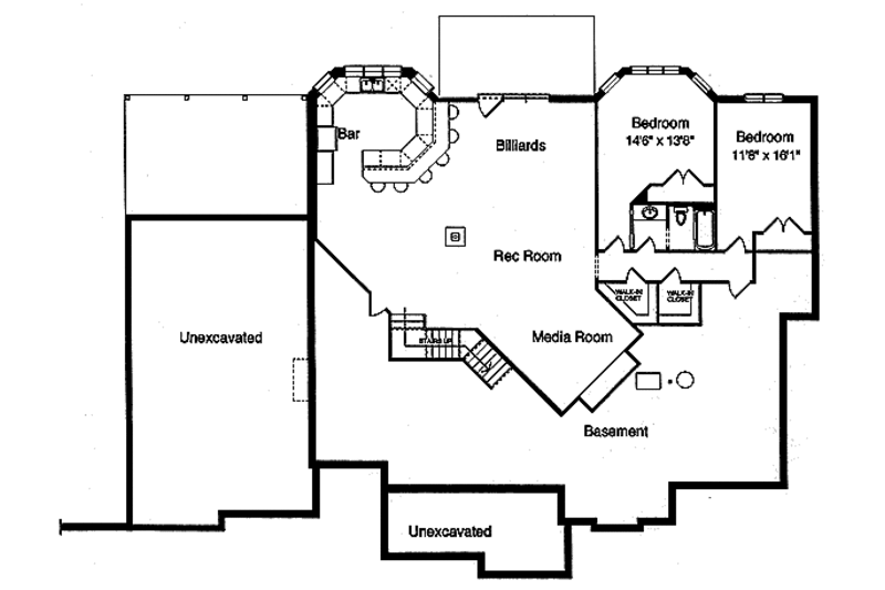 Craftsman Style House Plan - 4 Beds 3.5 Baths 3171 Sq Ft Plan #46-114 