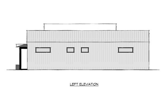 Exterior - Other Elevation for European House Plan #1066-299 - 2 bed, 2 bath