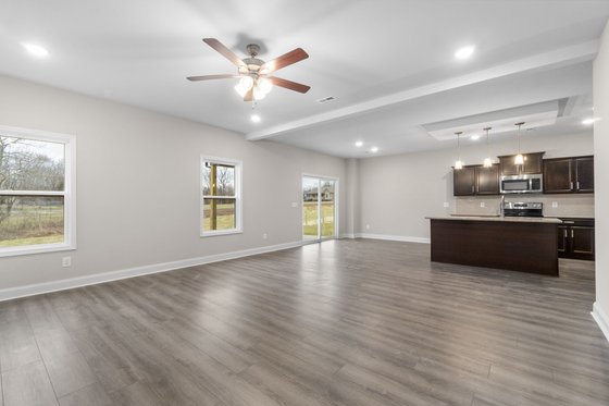 Interior - Family Room 1 for Traditional House Plan #20-2432 - 4 bed, 2.5 bath