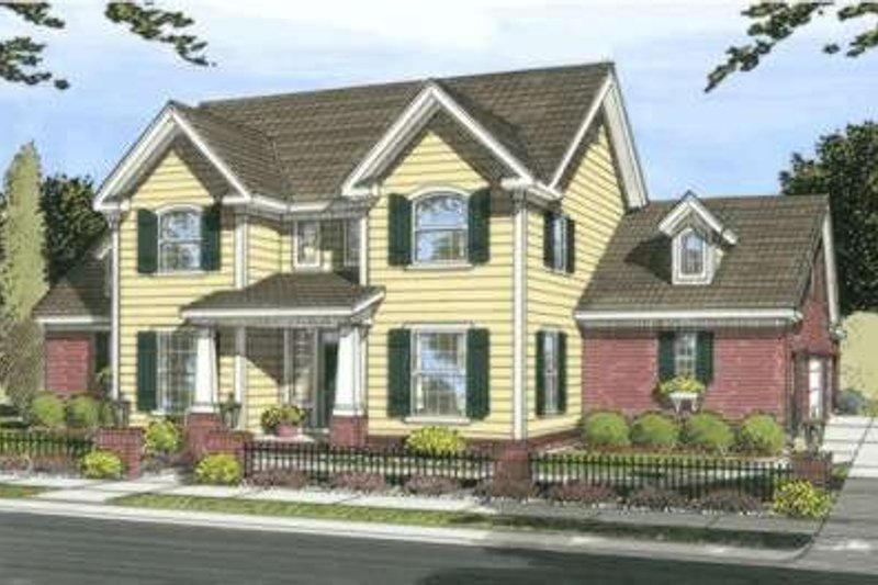 House Design - Craftsman Exterior - Front Elevation Plan #20-1829