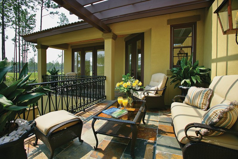 Home Plan - Exterior - Outdoor Living 1 for Mediterranean House Plan #930-22 - 4 bed, 5 bath