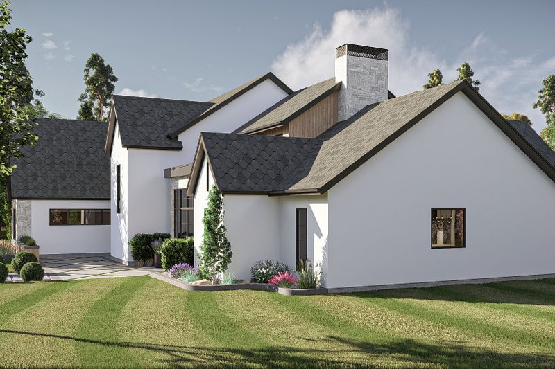 Architectural House Design - Exterior - Other Elevation 2 for Cottage House Plan #455-675 - 4 bed, 3.5 bath