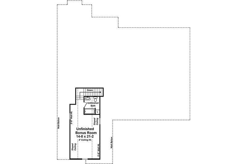 Home Plan - Floor Plan - Other Floor for Country House Plan #21-385 - 3 bed, 3.5 bath