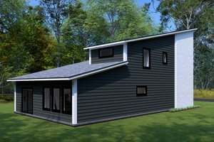 Exterior - Other Elevation 2 for Modern House Plan #513-2289 - 4 bed, 3 bath