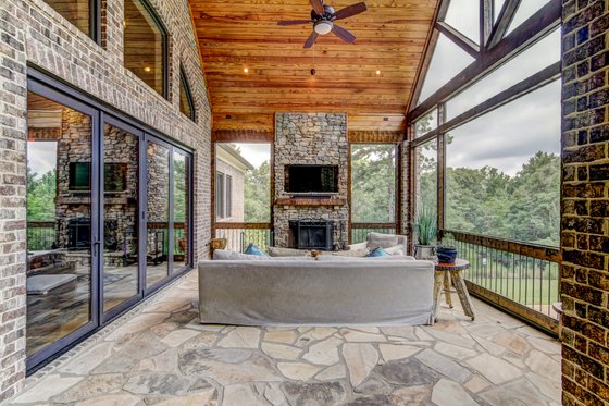 Exterior - Covered Porch for Craftsman House Plan #54-416 - 3 bed, 2.5 bath