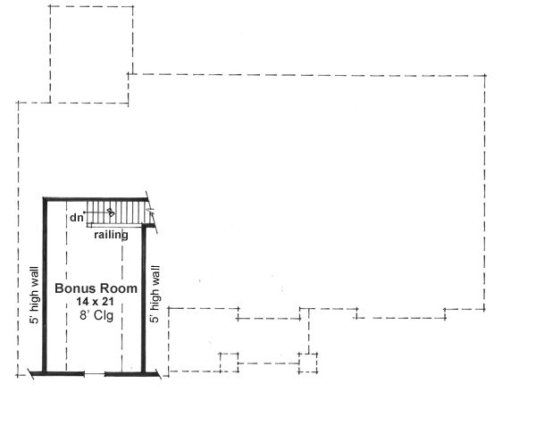 Architectural House Design - Craftsman Floor Plan - Other Floor Plan #51-512