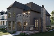 European Style House Plan - 3 Beds 3.5 Baths 2301 Sq/Ft Plan #455-588 