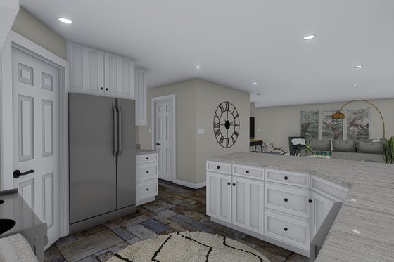Interior - Kitchen 4 for Traditional House Plan #1060-58 - 3 bed, 2.5 bath