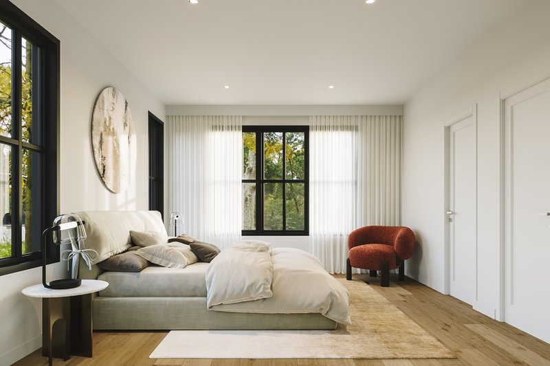 House Design - Interior - Master Bedroom for Farmhouse House Plan #23-2770 - 4 bed, 3 bath