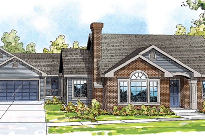 Home Plan - Traditional Exterior - Front Elevation Plan #124-857