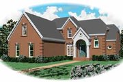 Traditional Style House Plan - 3 Beds 2.5 Baths 2858 Sq/Ft Plan #81-334 