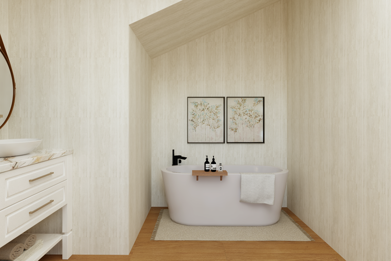 House Blueprint - Interior - Master Bathroom 1 for Barndominium House Plan #1064-414 - 3 bed, 3 bath