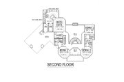 European Style House Plan - 5 Beds 6 Baths 7142 Sq/Ft Plan #458-9 