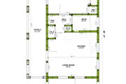 Mediterranean Style House Plan - 1 Beds 1 Baths 587 Sq/Ft Plan #1106-93 Exterior 