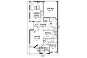 Traditional Style House Plan - 3 Beds 2 Baths 2086 Sq/Ft Plan #84-587 