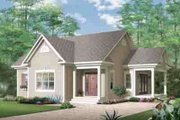 Cottage Style House Plan - 1 Beds 1 Baths 1108 Sq/Ft Plan #23-616 