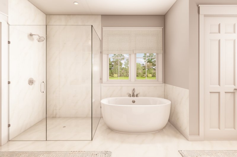 House Plan Design - Interior - Master Bathroom 1 for Farmhouse House Plan #430-272 - 3 bed, 2.5 bath
