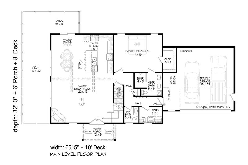 Dream House Plan - Floor Plan - Main Floor for Country House Plan #932-619 - 4 bed, 3.5 bath