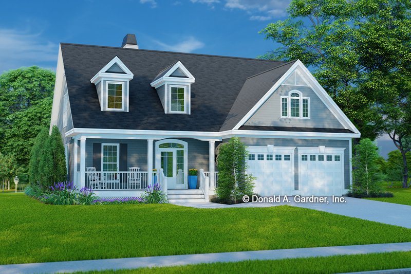 Home Plan - Exterior - Front Elevation 3 for Country House Plan #929-52 - 3 bed, 2.5 bath