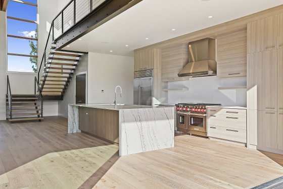 Interior - Kitchen 2 for Contemporary House Plan #892-40 - 4 bed, 4.5 bath