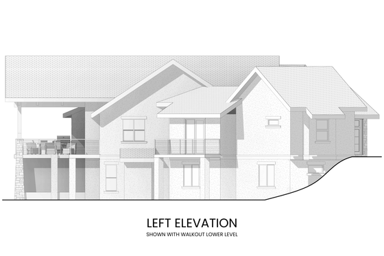 Exterior - Other Elevation for Craftsman House Plan #1108-6 - 3 bed, 2.5 bath