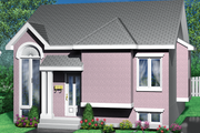 Traditional Style House Plan - 2 Beds 1 Baths 1034 Sq/Ft Plan #25-192 