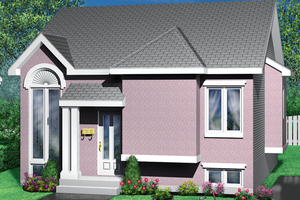 Traditional Exterior - Front Elevation Plan #25-192