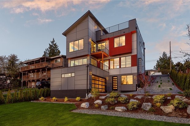 Modern Hillside Plans