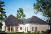 European Style House Plan - 4 Beds 4 Baths 4334 Sq/Ft Plan #17-568 