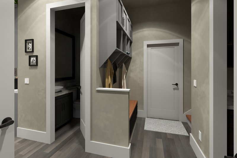 House Design - Interior - Laundry for Cottage House Plan #120-287 - 3 bed, 2.5 bath
