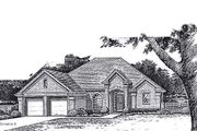 Traditional Style House Plan - 4 Beds 2 Baths 1837 Sq/Ft Plan #310-772 