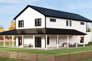 Barndominium Style House Plan - 4 Beds 2 Baths 1895 Sq/Ft Plan #1064-434 Exterior 