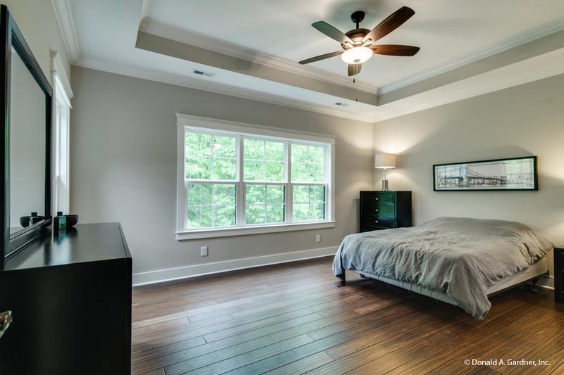 Architectural House Design - Interior - Master Bedroom for Craftsman House Plan #929-869 - 3 bed, 3 bath