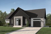 Bungalow Style House Plan - 2 Beds 1 Baths 1487 Sq/Ft Plan #23-2809 