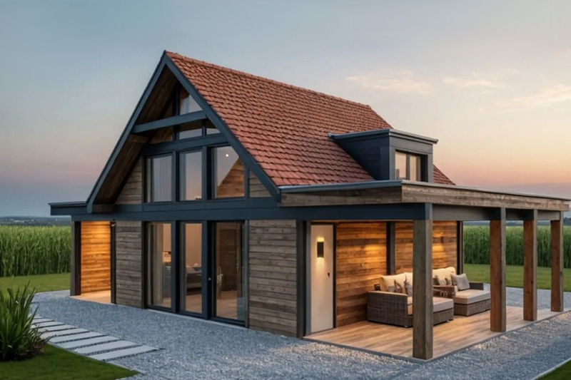 Architectural House Design - Modern Exterior - Front Elevation Plan #542-8