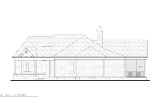 Exterior - Other Elevation 2 for Craftsman House Plan #119-482 - 3 bed, 2.5 bath