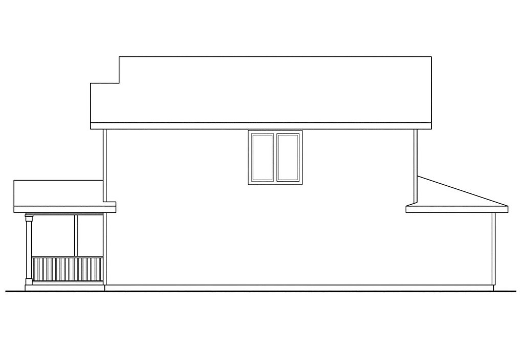Exterior - Other Elevation 1 for Traditional House Plan #124-813 - 6 bed, 3 bath