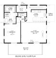Contemporary Style House Plan - 2 Beds 2.5 Baths 1773 Sq/Ft Plan #932-457 